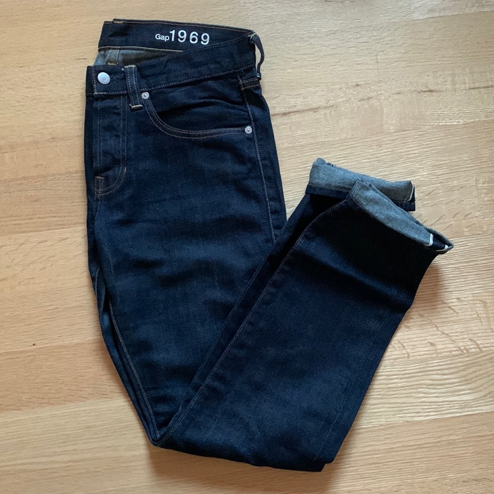Gap selvedge jeans, 26/2r